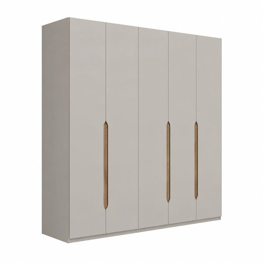 Kleiderschrank – moderner Stil, mit mehreren Türen, aus Holzwerkstoff