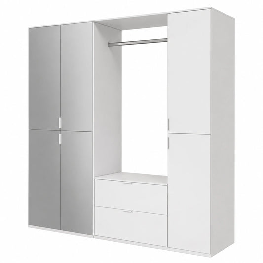 Garderobe – 152 cm, mit Schubladen