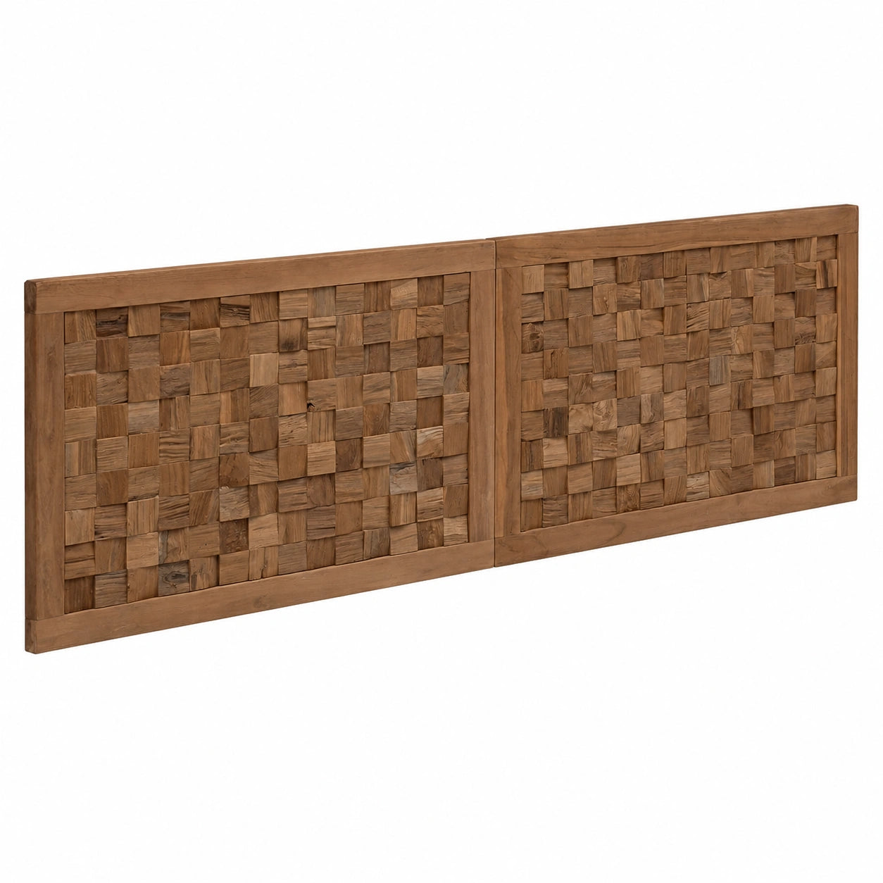 Kopfteil – Landhausstil, aus Massivholz und Holz, Naturfarben
