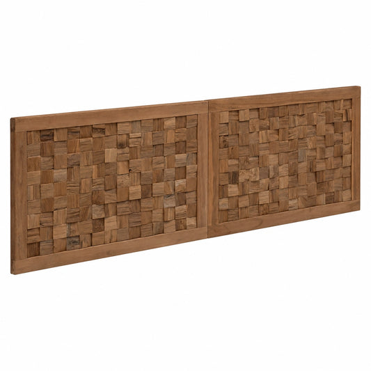 Kopfteil – Landhausstil, aus Massivholz und Holz, Naturfarben