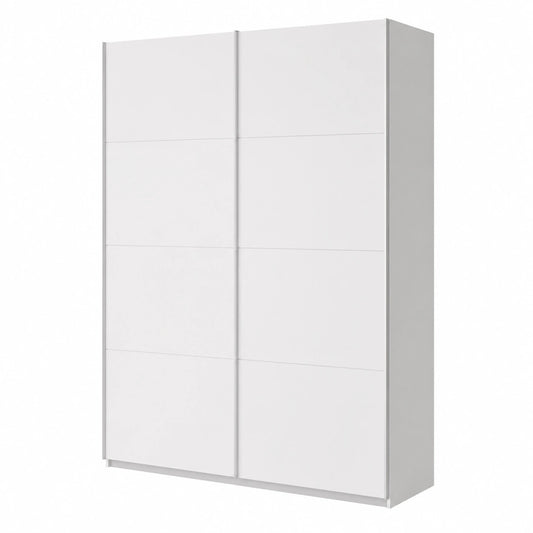 Kleiderschrank – 170,3 cm, moderner Stil, mit mehreren Türen, aus Holzwerkstoff, Weiß