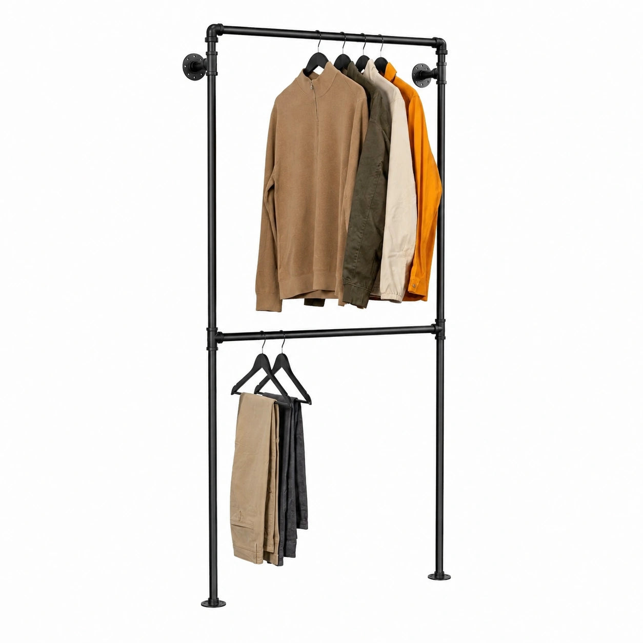 Garderobe – Industriestil, höhenverstellbar